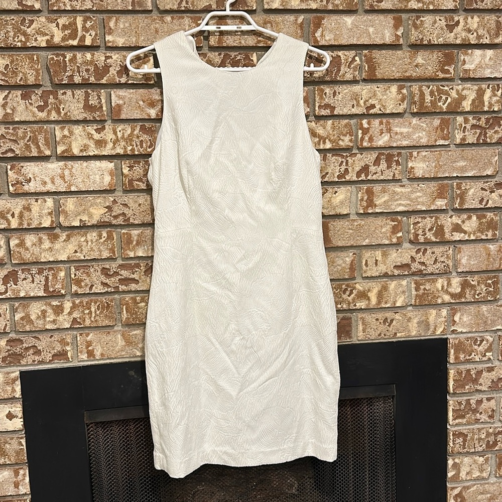 White H&M Dressâ with Detail